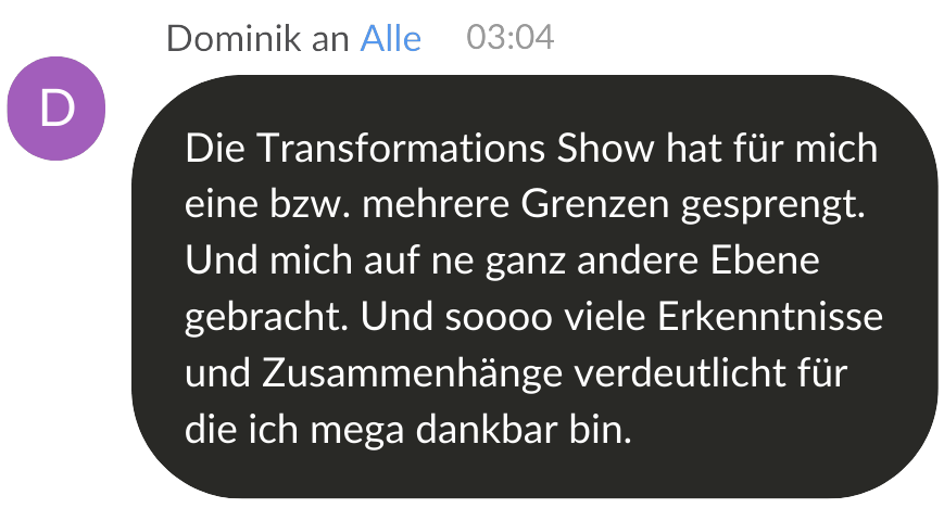 Dominik, Zoom-Chat Stimme
