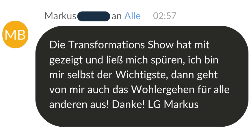 Markus, Zoom-Chat Stimme