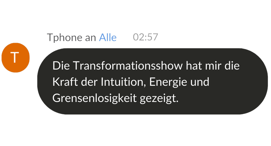 Tphone, Zoom-Chat Stimme